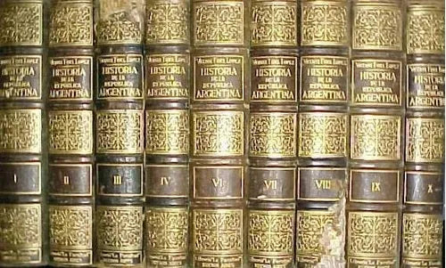 Libro usado en venta: Historia de la republica Argentina de Vicente Fidel Lopez; editorial Juan Roldan impreso en 1912 envios a todo el mundo.1