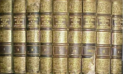 Libro usado en venta: Historia de la republica Argentina de Vicente Fidel Lopez; editorial Juan Roldan impreso en 1912 envios a todo el mundo.1