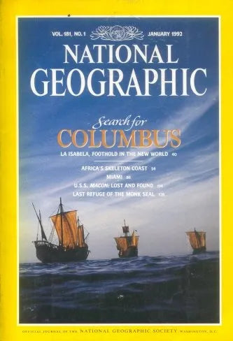 Libro usado en venta: Enero - 1992 de National Geographic; editorial National Geographic Society impreso en 1992 realizamos envios a todo el mundo.1