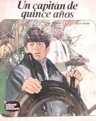 Libro usado en venta: Un capitan de quince a?os de Julio Verne (Jules Verne); editorial Quinto Centenario impreso en 1984 envios a todo el mundo.1