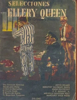 Libro usado en venta: Selecciones de Ellery Queen; editorial Zig - Zag impreso en 1953 realizamos envios a todo el mundo.1