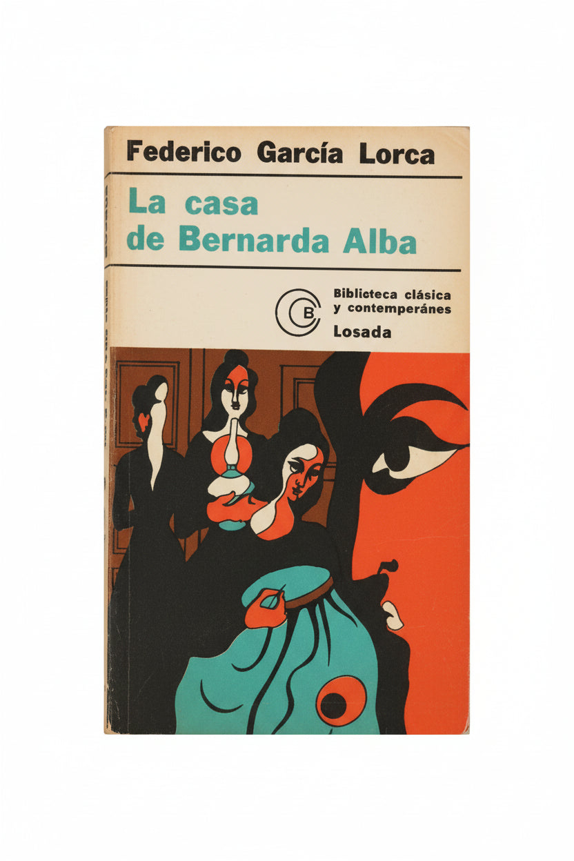 Libro usado en venta: La casa de Bernarda Alba de Federico Garcia Lorca; editorial Losada impreso en 1977 realizamos envios a todo el mundo.1