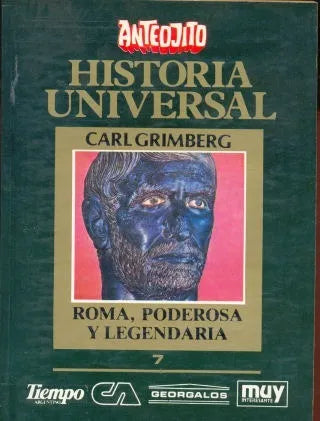 Libro usado en venta: Roma, poderosa y legendaria N?7 de Carl Grimberg; editorial Ercilla impreso en 1986 realizamos envios a todo el mundo.1