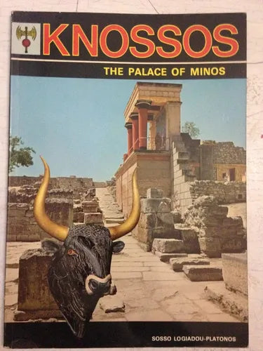 Libro usado en venta: Knossos - The palace of Minos; editorial Mathioulakis impreso en 1980 realizamos envios a todo el mundo.1