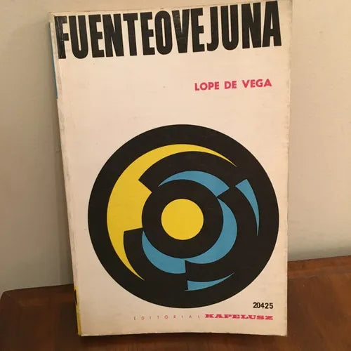 Libro usado en venta: Fuenteovejuna de Lope de Vega; editorial Kapelusz impreso en 1967 realizamos envios a todo el mundo.1