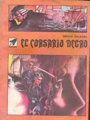 Libro usado en venta: El corsario negro de Emilio Salgari; editorial Gente Nueva impreso en 1981 realizamos envios a todo el mundo.1