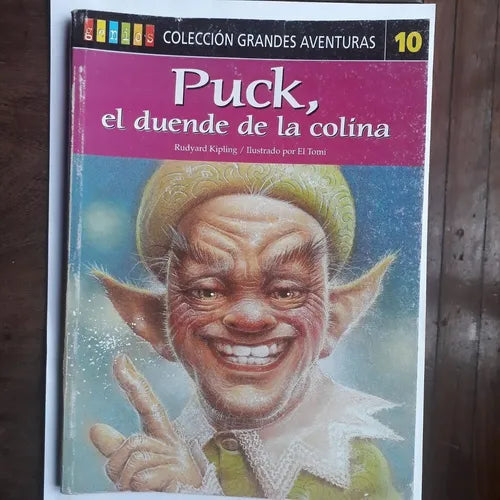 Libro usado en venta: Puck, el duende de la colina - Biblioteca Genios N? 10 de Rudyard Kipling; editorial AGEA impreso en 2001 envios a todo el mundo.1