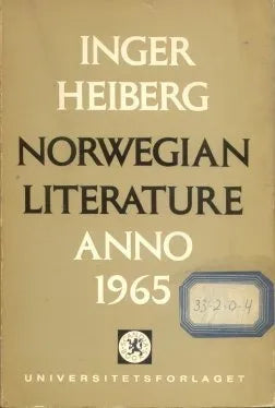 Libro usado en venta: Norwegian literature de Inger Heiberg; editorial Universitets Forlaget impreso en 1967 realizamos envios a todo el mundo.1