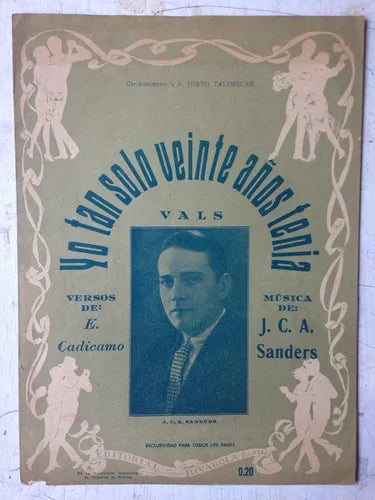Libro usado en venta: Yo tan solo veinte a?os tenia; editorial Rivarola Buenos Aires impreso en 1931 realizamos envios a todo el mundo.1