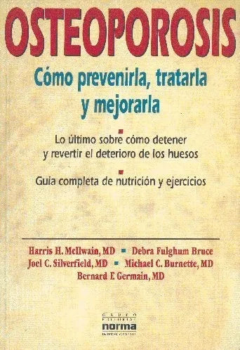 Libro usado en venta: Osteoporosis; editorial Norma impreso en 1997 realizamos envios a todo el mundo.1