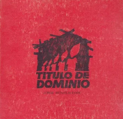 Libro usado en venta: Titulo de dominio de Jorge Montealegre; editorial Tragaluz impreso en 1986 realizamos envios a todo el mundo.1