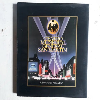 Libro usado en venta: Teatro Municipal General San Martin; editorial Nobleza - Piccardo impreso en 1987 realizamos envios a todo el mundo.1