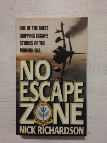 Libro usado en venta: No escape zone de Nick Richardson; editorial Warner Books impreso en 2001 realizamos envios a todo el mundo.1