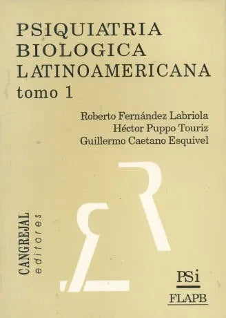 Libro usado en venta: Psiquiatria biologica latinoamericana - Tomo 1; editorial Cangrejal impreso en 1994 realizamos envios a todo el mundo.1