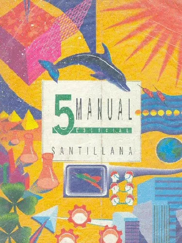 Libro usado en venta: Manual esencial 5; editorial Santillana impreso en 1993 realizamos envios a todo el mundo.1