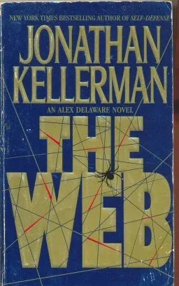 Libro usado en venta: The web de Jonathan Kellerman; editorial Bantam impreso en 1994 realizamos envios a todo el mundo.1