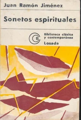 Libro usado en venta: Sonetos espirituales de Juan Ramon Jimenez; editorial Losada impreso en 1970 realizamos envios a todo el mundo.1