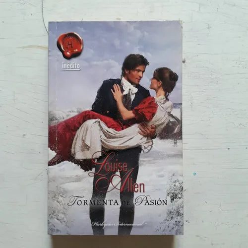 Libro usado en venta: Tormenta de pasion de Louise Allen; editorial Harlequin impreso en 2006 realizamos envios a todo el mundo.1