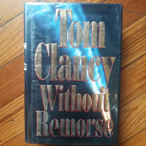 Libro usado en venta: Without Remorse de Tom Clancy; editorial G. P. Putnam's Sons impreso en 1993 realizamos envios a todo el mundo.1