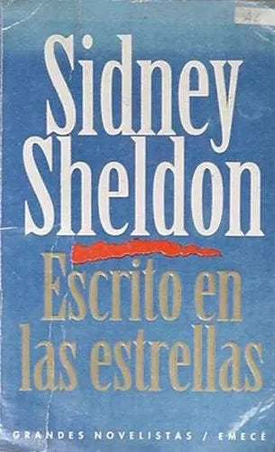 Libro usado en venta: Escrito en las estrellas de Sidney Sheldon; editorial Emece impreso en 1996 realizamos envios a todo el mundo.1