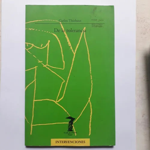Libro usado en venta: De la tolerancia de Carlos Thiebaut; editorial Visor impreso en 1999 realizamos envios a todo el mundo.1