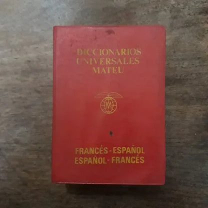 Libro usado en venta: Frances-Espa?ol/Espa?ol-Frances de Diccionarios universales Mateu; editorial Mateu impreso en 1961 envios a todo el mundo.1