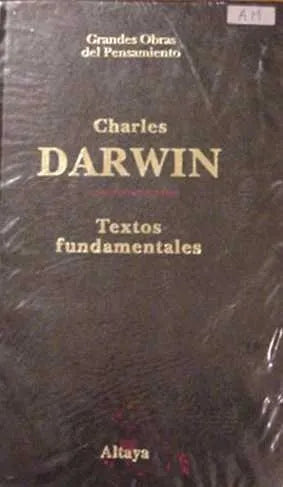 Libro usado en venta: Textos fundamentales de Charles Darwin; editorial Altaya impreso en 1984 realizamos envios a todo el mundo.1