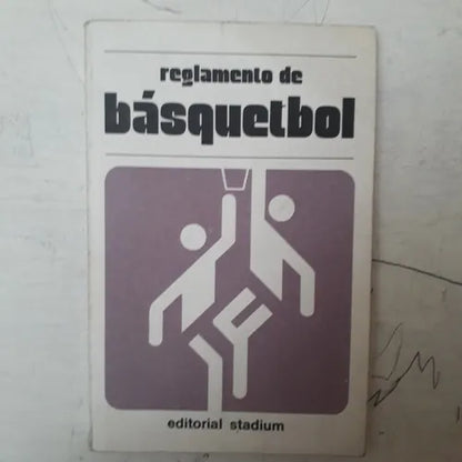 Libro usado en venta: Reglamento de basquetbol; editorial Stadium impreso en 1996 realizamos envios a todo el mundo.1