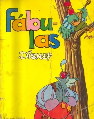 Libro usado en venta: Fabulas disney; editorial Susaeta impreso en 1975 realizamos envios a todo el mundo.1