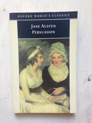 Libro usado en venta: Persuasion de Jane Austen; editorial Oxford University Press impreso en 1998 realizamos envios a todo el mundo.1