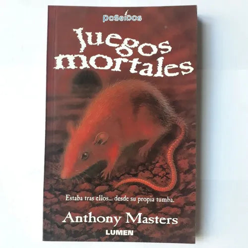 Libro usado en venta: Juegos mortales de Anthony Masters; editorial Lumen impreso en 2001 realizamos envios a todo el mundo.1