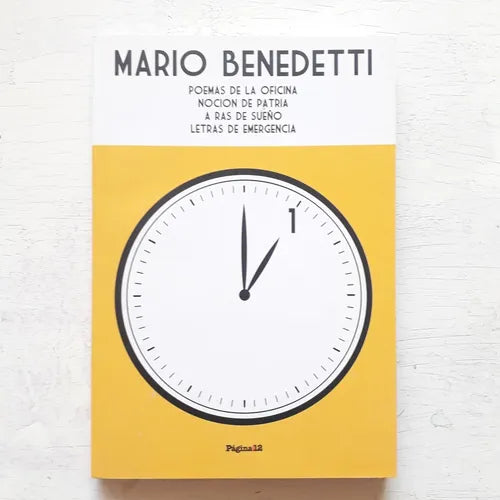 Libro usado en venta: Poemas de oficina de Mario Benedetti; editorial Pagina 12 impreso en 2010 realizamos envios a todo el mundo.1