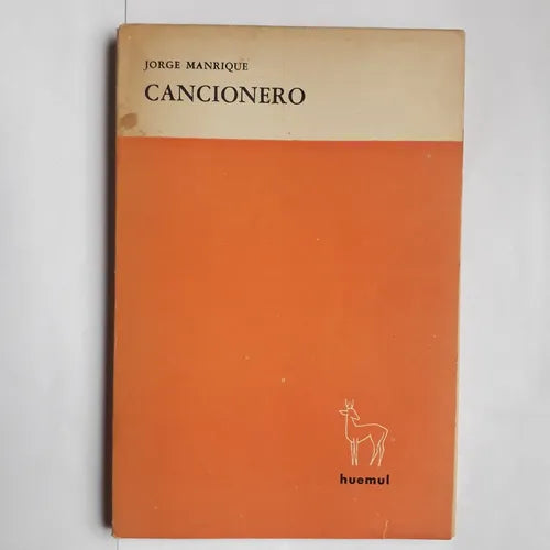 Libro usado en venta: Cancionero de Jorge Manrique; editorial Huemul impreso en 1965 realizamos envios a todo el mundo.1