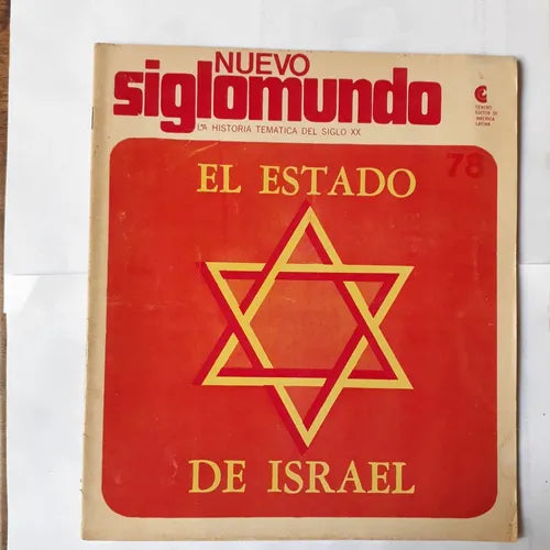 Libro usado en venta: El estado de Israel - N? 78 de Siglomundo; editorial Centro Editor de America Latina impreso en 1974 envios a todo el mundo.1