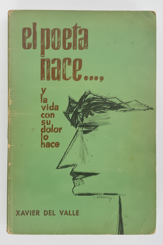 Libro usado en venta: El poeta nace?.y la vida con su dolor lo hace de Rafael Roganovich (Arriel del Valle); impreso en 1972 envios a todo el mundo.1