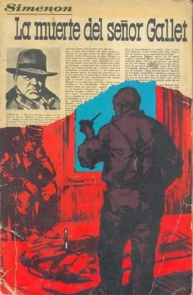 Libro usado en venta: La muerte del se?or Gallet de Georges Simenon; editorial Luis de Caralt impreso en 1962 realizamos envios a todo el mundo.1