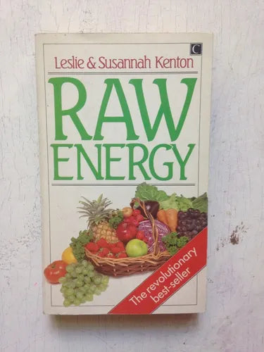 Libro usado en venta: Raw energy de Leslie - Susannah Kenton; editorial Century Publishing impreso en 1985 realizamos envios a todo el mundo.1