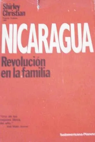 Libro usado en venta: Nicaragua - Revolucion en la familia de Shirley Christian; editorial Sudamericana - Planeta impreso en 1986.1
