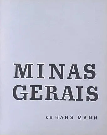 Libro usado en venta: Minas Gerais de Hans Mann; editorial Kosmos impreso en 1961 realizamos envios a todo el mundo.1