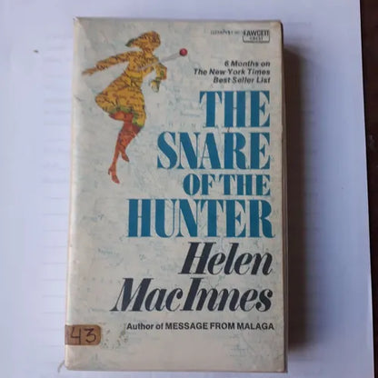 Libro usado en venta: The snare of the hunter de Helena MacInnes; editorial Fawcett impreso en 1974 realizamos envios a todo el mundo.1