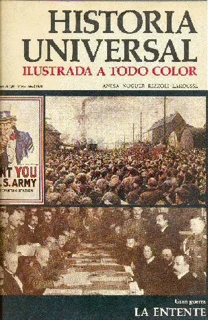 Libro usado en venta: Gran guerra: La entente - N? 101 de Historia Universal; editorial Noguer impreso en 1974 realizamos envios a todo el mundo.1