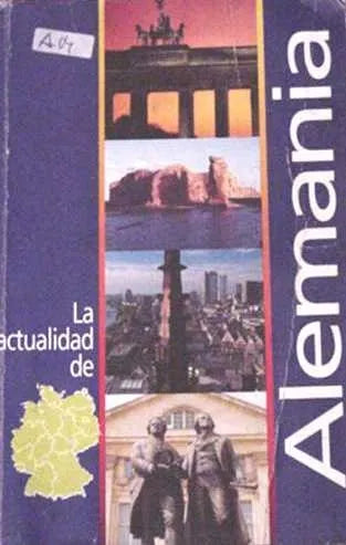 Libro usado en venta: La actualidad de Alemania; editorial Verlag realizamos envios a todo el mundo.1