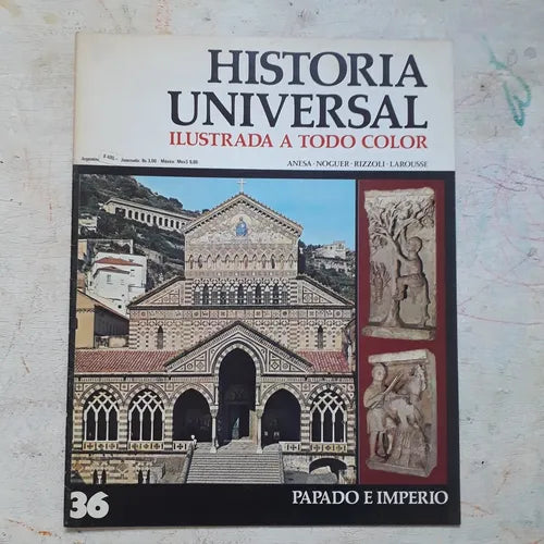 Libro usado en venta: Papado e imperio N?36 de Historia Universal; editorial Noguer impreso en 1974 realizamos envios a todo el mundo.1