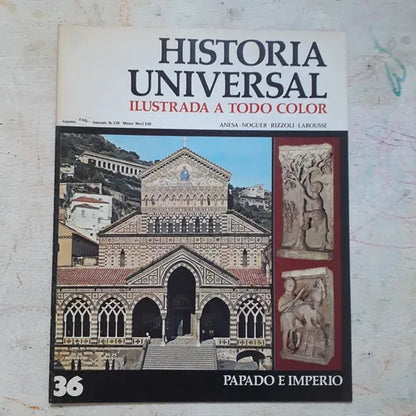 Libro usado en venta: Papado e imperio N?36 de Historia Universal; editorial Noguer impreso en 1974 realizamos envios a todo el mundo.1