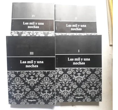 Libro usado en venta: Las mil y una noches (4 TOMOS) (rustico); editorial Longseller impreso en 2015 realizamos envios a todo el mundo.1