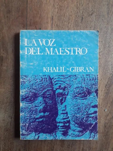 Libro usado en venta: La voz del maestro de Khalil Gibran; editorial Educativa impreso en 1975 realizamos envios a todo el mundo.1