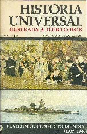 Libro usado en venta: El segundo conflicto mundial (1939-1940) - N? 109 de Historia Universal; editorial Noguer impreso en 1974 envios a todo el mundo.1