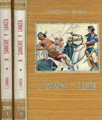 Libro usado en venta: A sangre y lanza de Lobodon Garra; editorial Anaconda impreso en 1969 realizamos envios a todo el mundo.1