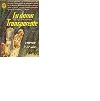 Libro usado en venta: La dama transparente de Carter Brown; editorial Diana impreso en 1963 realizamos envios a todo el mundo.1