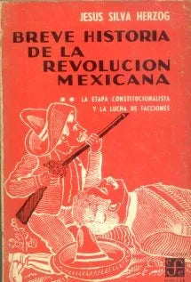 Libro usado en venta: Breve historia de la revolucion mexicana de Jesus Silva Herzog; editorial Fondo de Cultura Economica impreso en 1960.1